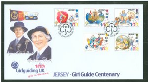 Jersey 1414-1418 Scouts/Girl Guides; cv is for used off cover