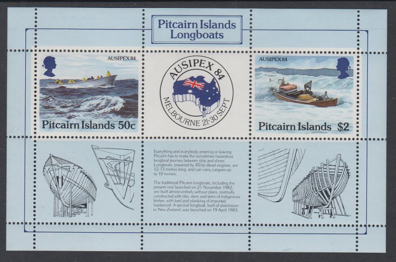 Pitcairn Islands 248 Souvenir Sheet MNH VF