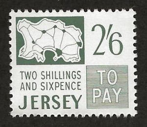 JERSEY SC# J5  FVF/MNH 1969