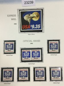 US STAMPS COLLECTIONS 1983 UNUSED LOT #23239