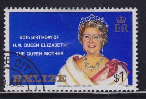 Belize 523 Queen Elizabeth Birthday 1980 CTO