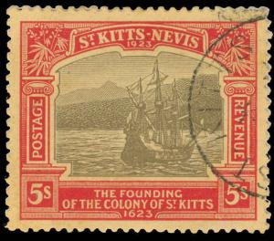 St. Kitts-Nevis Scott 63 Gibbons 59 Used Stamp