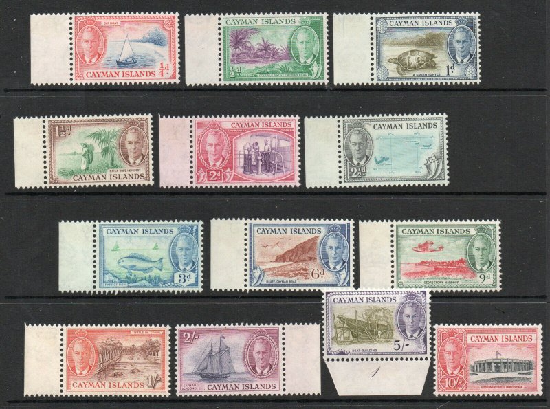 Cayman Islands - SG# 135 - 142 MH (some rems) / Lot 0220064