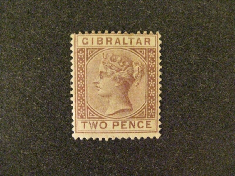 Gibraltar #12 unused no gum a22.11 6767