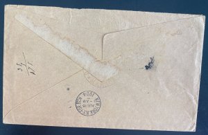 1904 Maracaibo Venezuela Commercial Cover To Livorno Italy