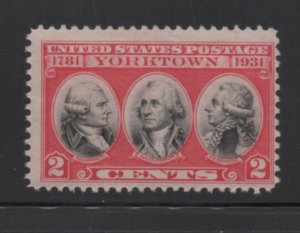 Scott #   703 unused  OG hinged  single