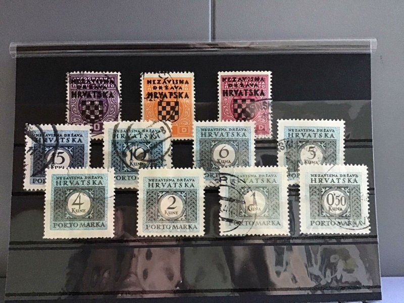 Croatia Official  mounted mint and used   stamps  R27043