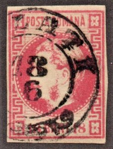 Romania (1868) - Scott # 36a,   Used
