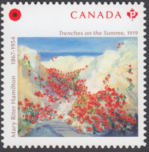 Canada - #3252i Remembrance Day 2020, Die Cut Stamp From Quarterly Pack - MNH