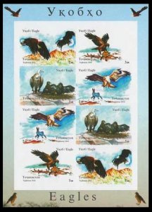 2016 Tajikistan 719-722KLb Birds of Prey / Eagles (edition 200) 100,00 €