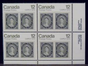 3523   Canada   PB's   MNH, VF # 753-55   CAPEX '78   CV$ 6.50