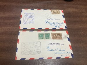 CANADA 1929 FIRST FLIGHT COVER SAINT JOHN TO HALIFAX AND RETURN  AV3