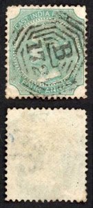 Singapore SGZ89 4a Die I India with B172 postmark Cat 300 pounds