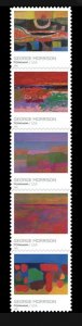 US George Morrison Strip Of 5 stamps. MNH. 2022. Ships on 22 Apr.