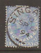 Straits Settlements #50 Used - Penny Auction