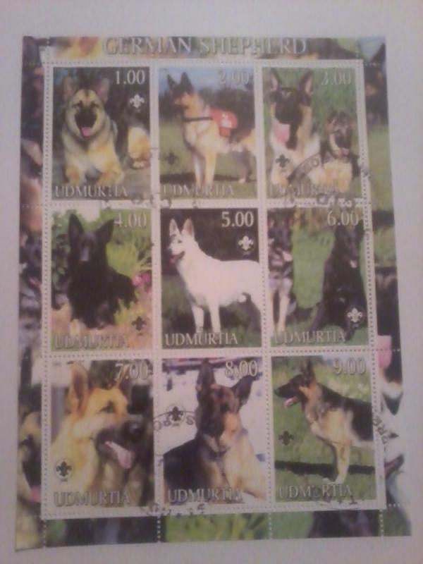 UDMURTIA SHEET USED DOGS