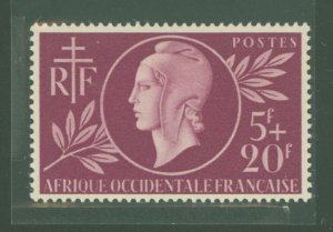 French West Africa #B1 Unused Single