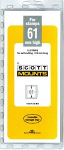 Scott Mount 61 x 215 mm  (Scott 938 Black)