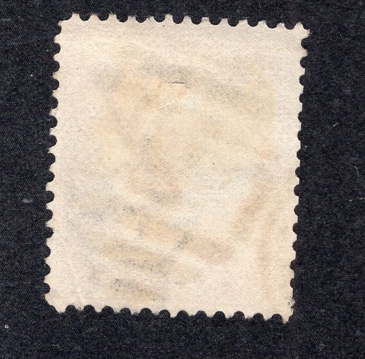 Victoria 1886-87 2p violet Victoria, Scott 162 used, value = 55c