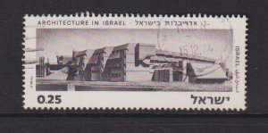 Israel  #544  used  1974  without tab  modern architecture  25a