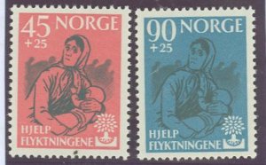 Norway #B64-B65  Single (Complete Set)