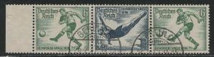 Germany Scott # B84 (2), B83, used, se-tenant, Mi # W106