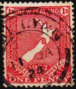 New Zealand. 1923 1d S.G.460 Fine Used