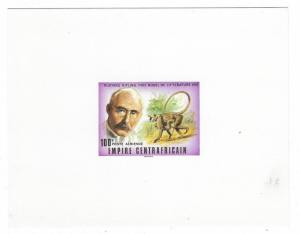 Central Africian Republic Proof - 100fr Sc # C180 - Nobel Prize Winner (#I68)