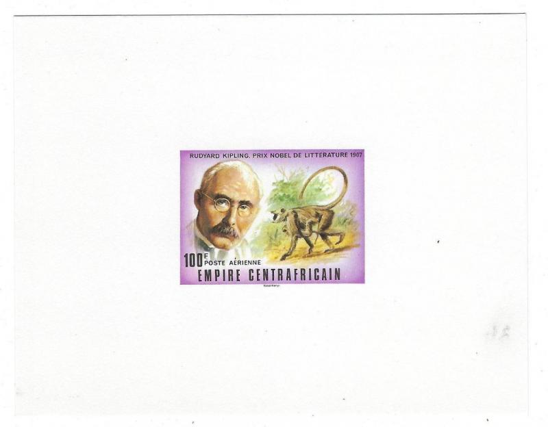 Central Africian Republic Proof - 100fr Sc # C180 - Nobel Prize Winner (#I68)