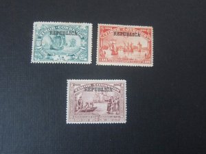 Timor 1913 Sc 148-50 MH