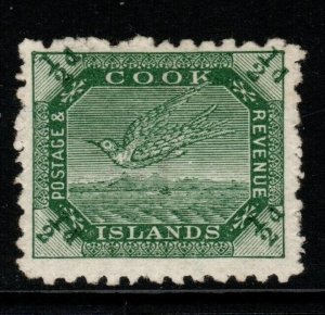 COOK ISLANDS SG28a 1902 ½d GREY-GREEN MTD MINT