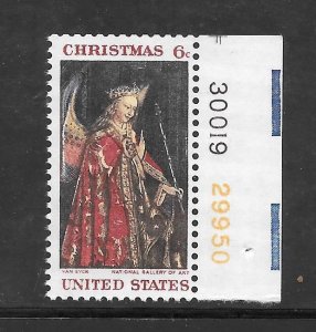 #1363 MNH Plate # Single.