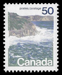 Canada #598 MNH; Canadian Landscapes - Seashore 50c (1972)