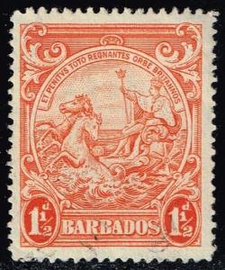 Barbados #195 Seal of the Colony; Used (0.65)