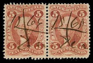 U.S. REV. FIRST ISSUE R28c  Used (ID # 71275)