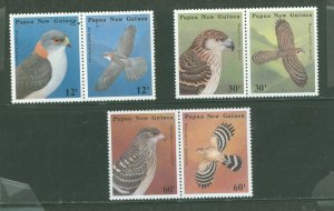 Papua New Guinea #620-625 Mint (NH) Multiple