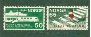 NORWAY 531-2 USED BIN $1.25