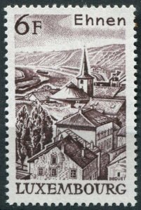 Luxembourg Sc#600 MNH, 6fr dp brn, Tourism 1977: Landmarks (1977)