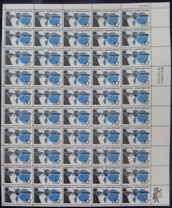 MALACK 1557 10c Space Mariner 10, F-VF NH or better,..MORE.. sheet1557