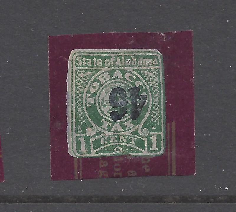 Alabama State Tobacco Tax Stamp