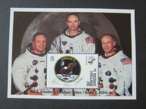 Virgin Islands 1994 Sc 801 space set MNH