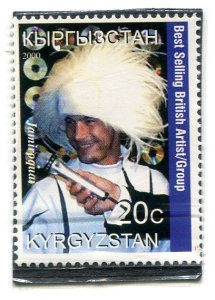 Kyrgyzstan 2000 JAMIROQUAI 1 value Perforated Mint (NH)