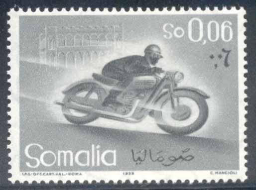 Somalia ~ #224 ~ Motorcyclist ~ MLH