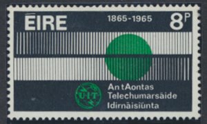 Ireland Eire SC# 199 Telecommunications ITU 1965   SG 206  MNH see scan 