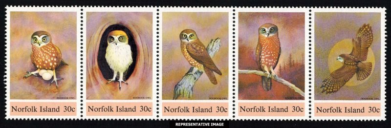 Norfolk Islands Scott 343a-343e Mint never hinged.