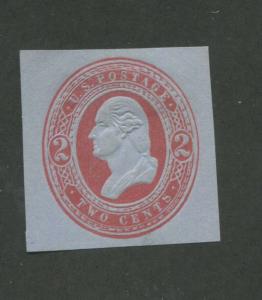 1883 United States Stamped Envelope Stationary #U245 Mint F/VF Cut Square