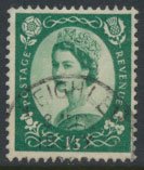 GB  SC# 368   SG 585  Used    Elizabeth II 1959  as per scan 