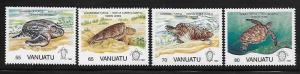 Vanuatu 1992 Turtles Loggerhead Leatherback MNH A513