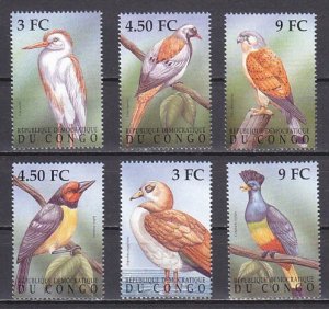 Congo Dem., Birds issue.