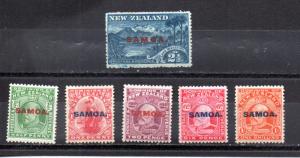 Samoa 114-119 MH
